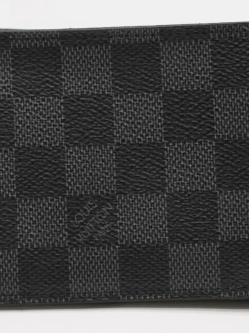 Louis Vuitton Black Damier Graphite Men's Wallet